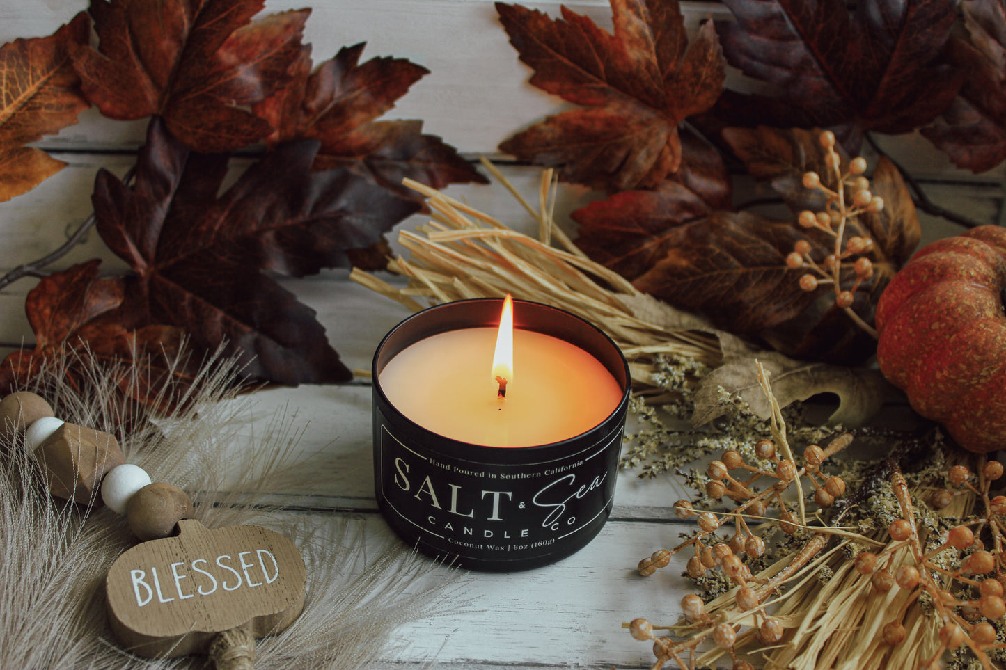 6oz TIN CANDLE